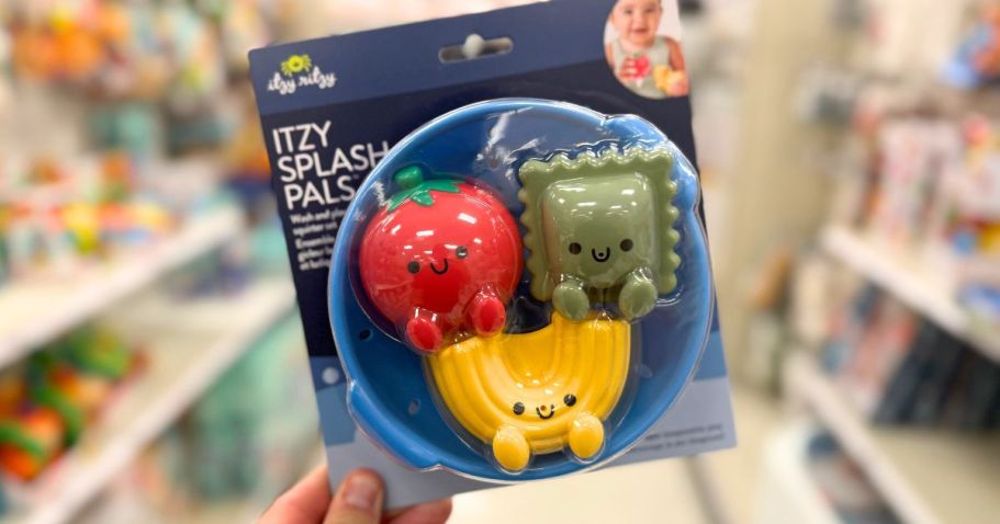 Cute Itzy Ritzy Pasta Splash Pals Bath Toy Set Only $9.99 on Target.com