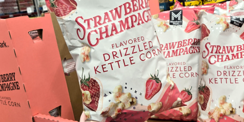 NEW Valentine’s Day Treats at Sam’s Club | Strawberry Champagne Kettle Corn, Cheesecake & More!