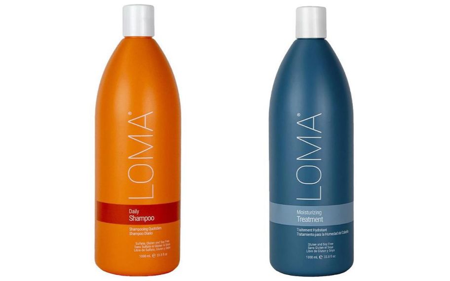two different LOMA shampoo and conditioner