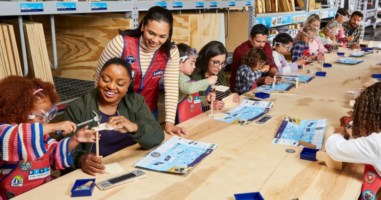 FREE Lowe's Kids Workshop - Sign Up For Upcoming Events Now!