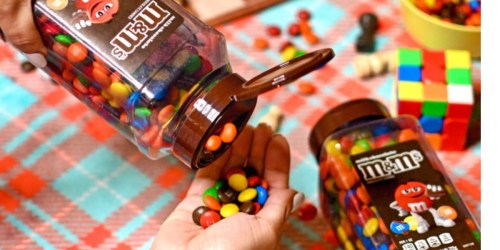 M&M’s 25oz Resealable Bulk Candy Jars ONLY $5 on Walmart.com (Reg. $10)