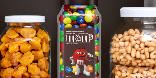 M&M’s 25.5oz Resealable Bulk Candy Jars ONLY $5 on Walmart.com (Reg. $10)