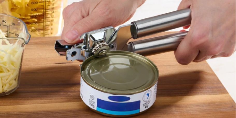 Mainstays Stainless Steel Can Opener JUST $3.58 on Walmart.com (Reg. $9)