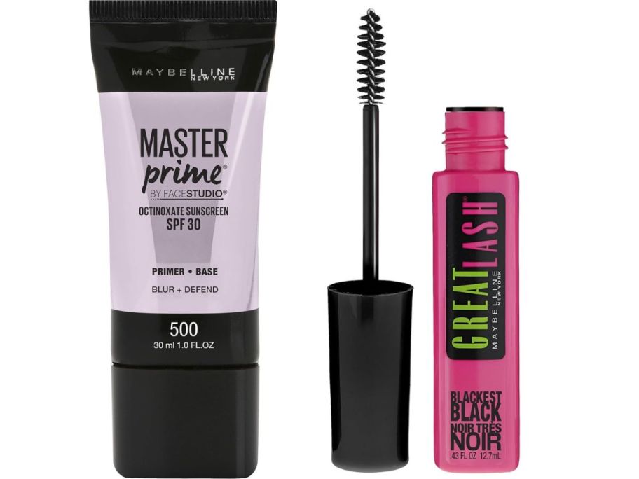 Maybelline Master Prime and Great Lash