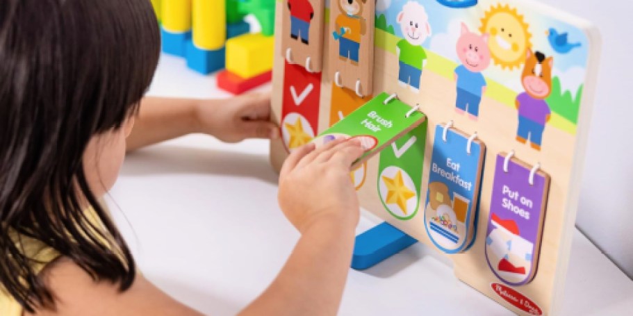 Melissa & Doug Daily Routines Chart Just $10.60 on Amazon (Reg. $20) | Lightning Deal!