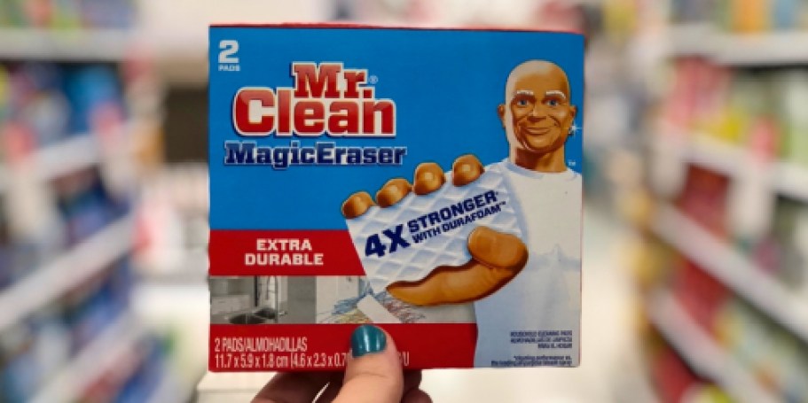 Mr. Clean Magic Eraser 2-Pack Just $1 on Walgreens.com