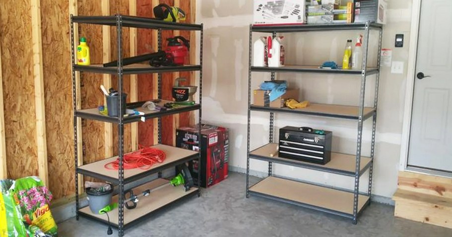 5-Tier Metal Storage Shelves from $40.48 Shipped on Walmart.com (Reg. $79)