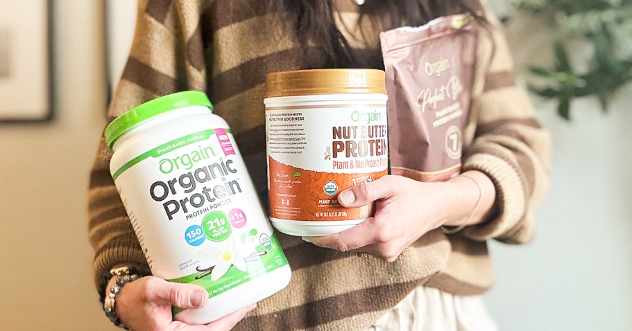 Up to 65% Off Orgain Protein Products on Amazon | Vanilla Protein Power Only $10 Shipped (Reg. $30)