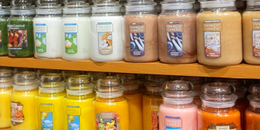 Yankee Candle Rewards Members Get 50% Off Candles & More!
