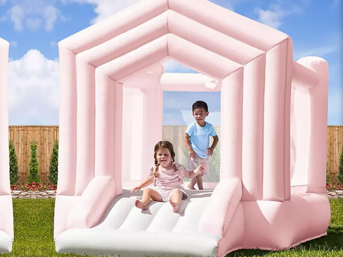 Member’s Mark Inflatable Bounce House Just $149.98 (Comes in Pink or Blue!)