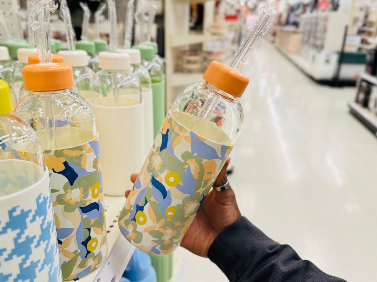 New Room Essentials Water Bottles in Cute Spring Colors Only $10 at Target