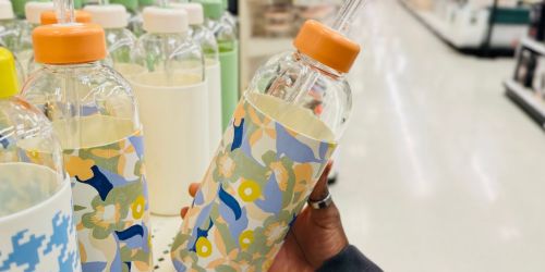 New Room Essentials Water Bottles in Cute Spring Colors Only $10 at Target