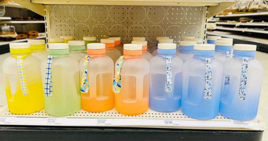 New Room Essentials Water Bottles in Cute Spring Colors Only $10 at Target