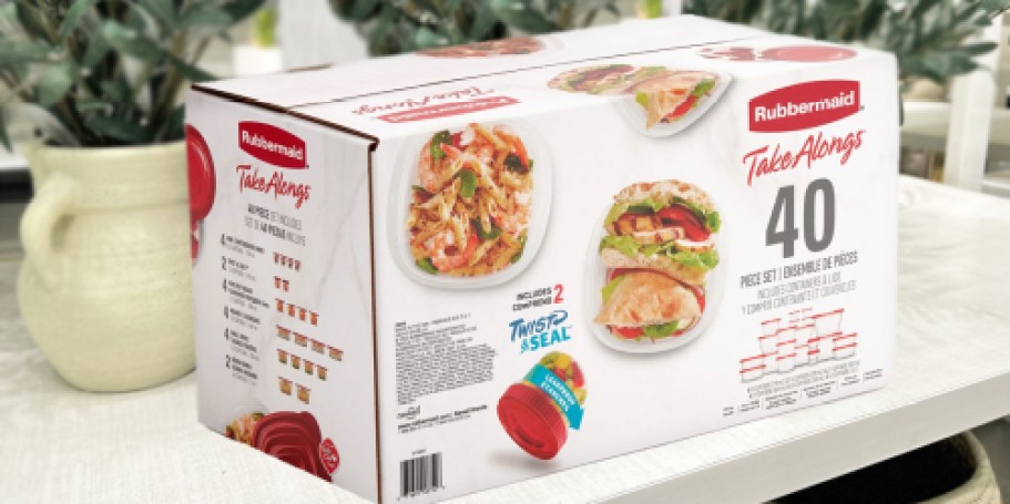 Rubbermaid TakeAlongs 40-Piece Set Only $15.96 on Walmart.com (Regularly $28)