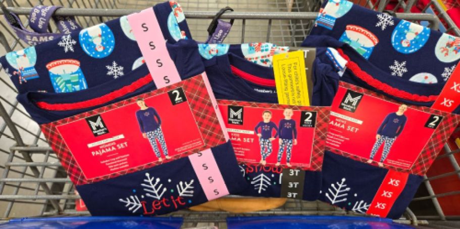 Family Christmas Pajamas from $7.98 at Sam’s Club (Includes Grinch, Bluey & More)