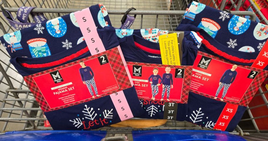 Family Christmas Pajamas from $7.98 at Sam’s Club (Includes Grinch, Bluey & More)