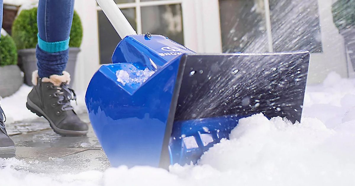Snow Joe Electric Shovel Set from $134.98 Shipped – It’s Like A Mini Snow Blower!
