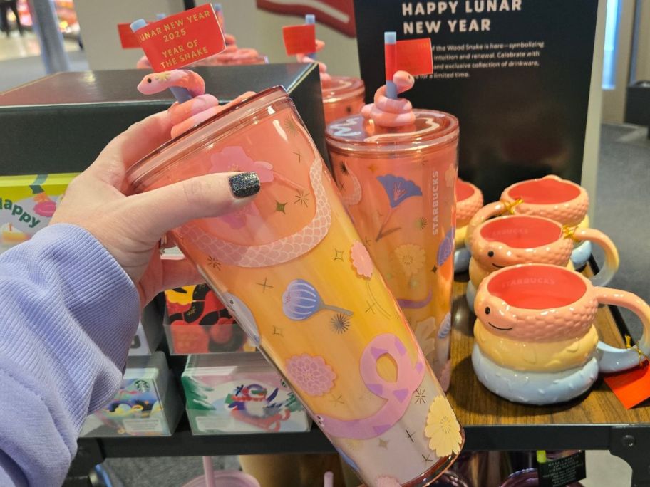 Starbucks Luna New year Year of the Snake Tumbler