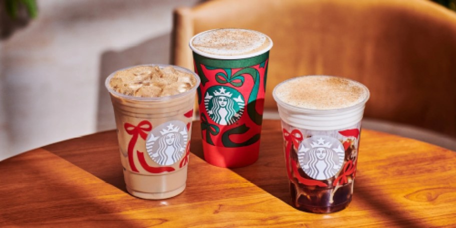 Starbucks Winter Menu Sneak Peek + Eggnog Latte Returns 12/2