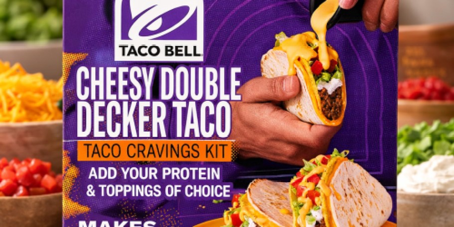 Taco Bell Dinner Kits Just $2.54 Shipped on Amazon (Includes Shells, Sauce, & Seasoning)