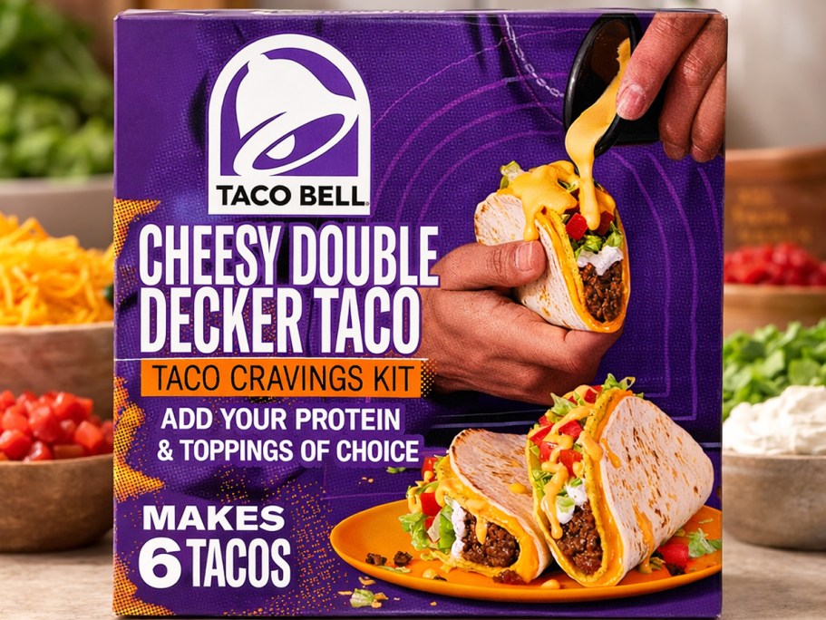 Taco Bell Dinner Kits Just $2.54 Shipped on Amazon (Includes Shells, Sauce, & Seasoning)