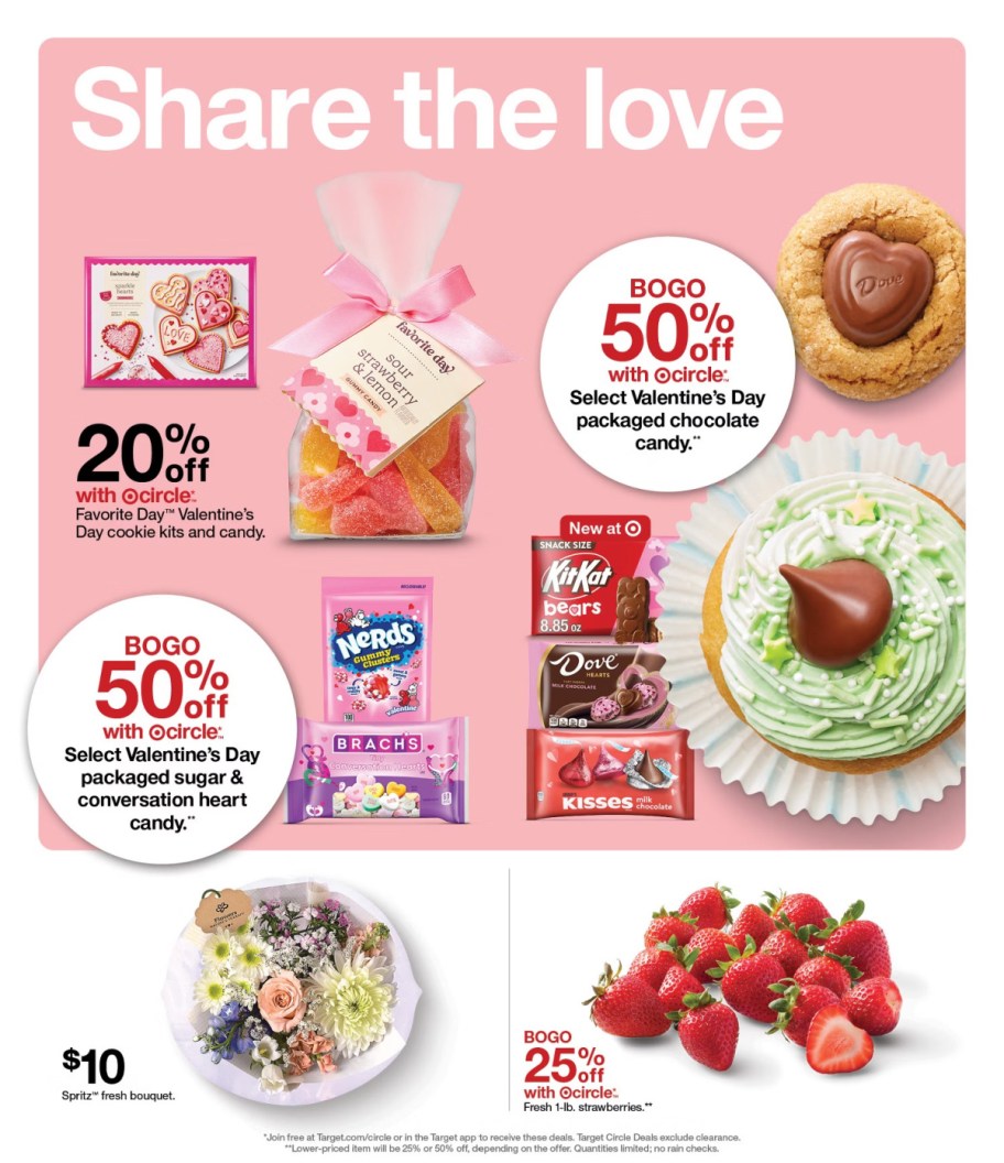 page from Target ad