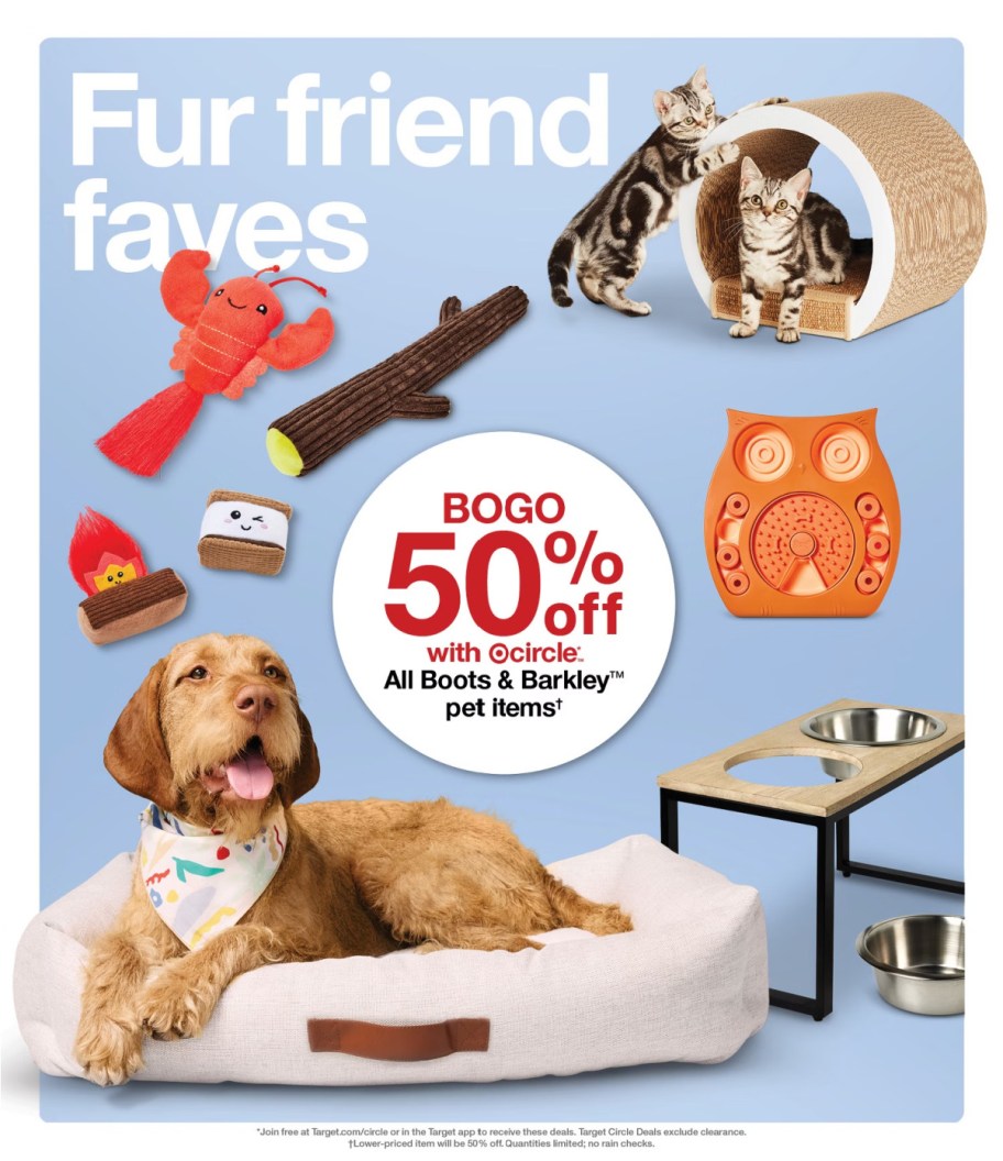 page from Target ad