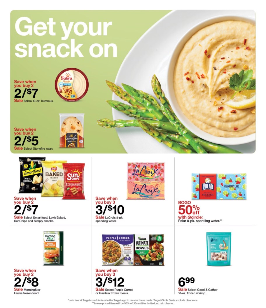 page from Target ad