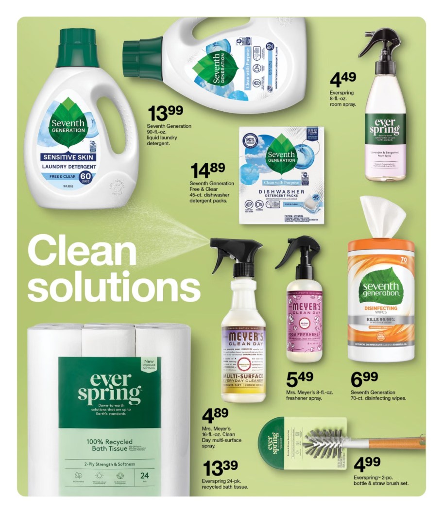 page from Target ad