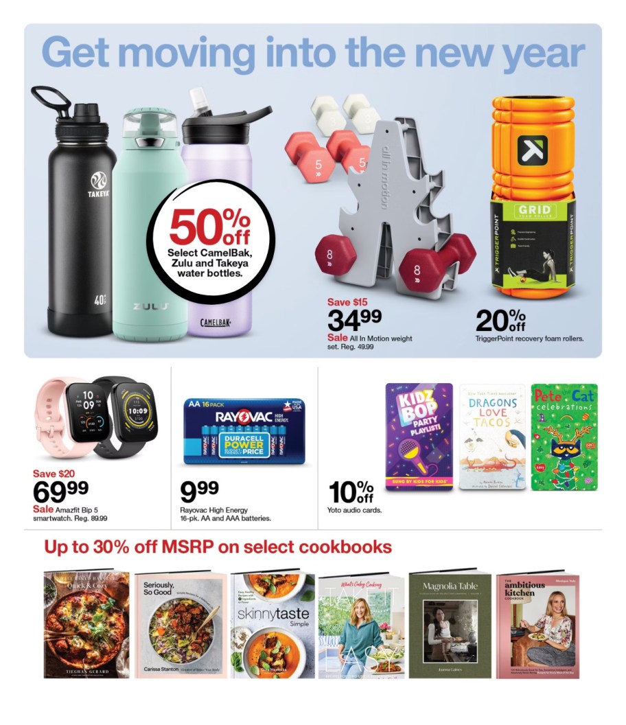 page from Target ad