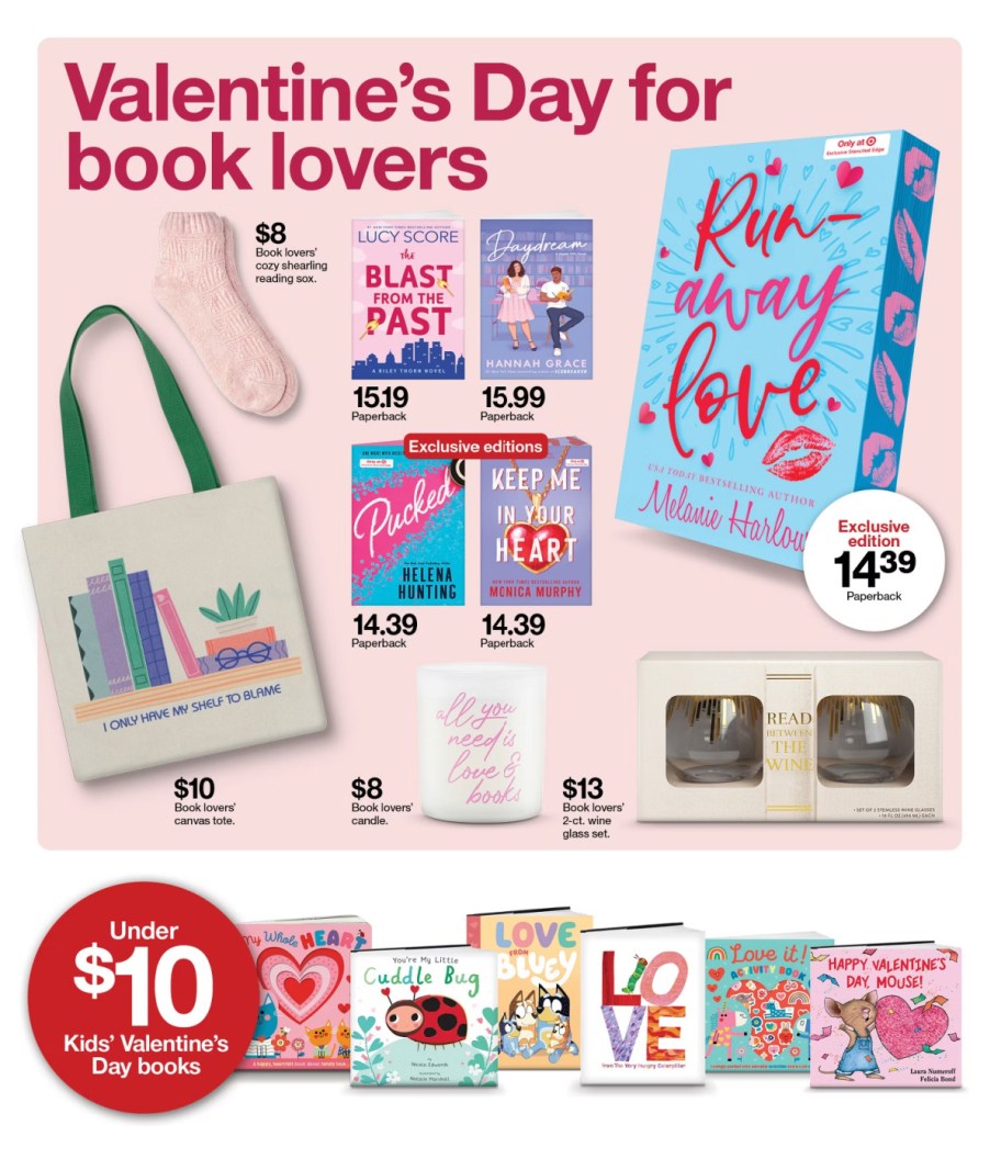 page from Target ad