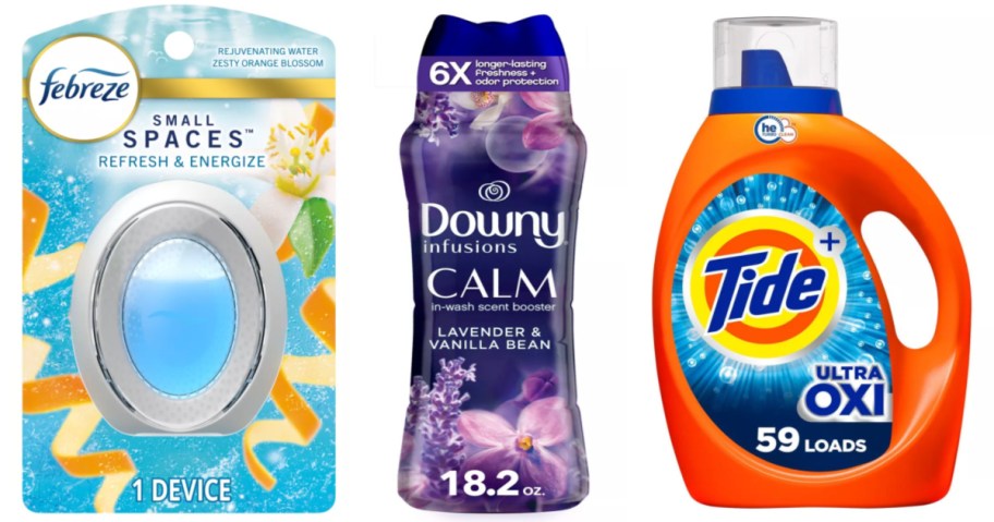 air freshener and laundry products