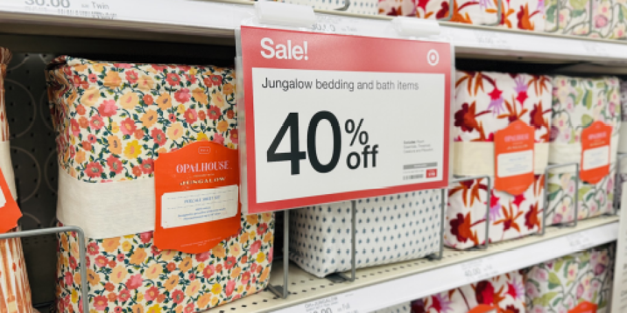 Snag 40% Off Trendy Target Bedding | Sheet Sets from $18!