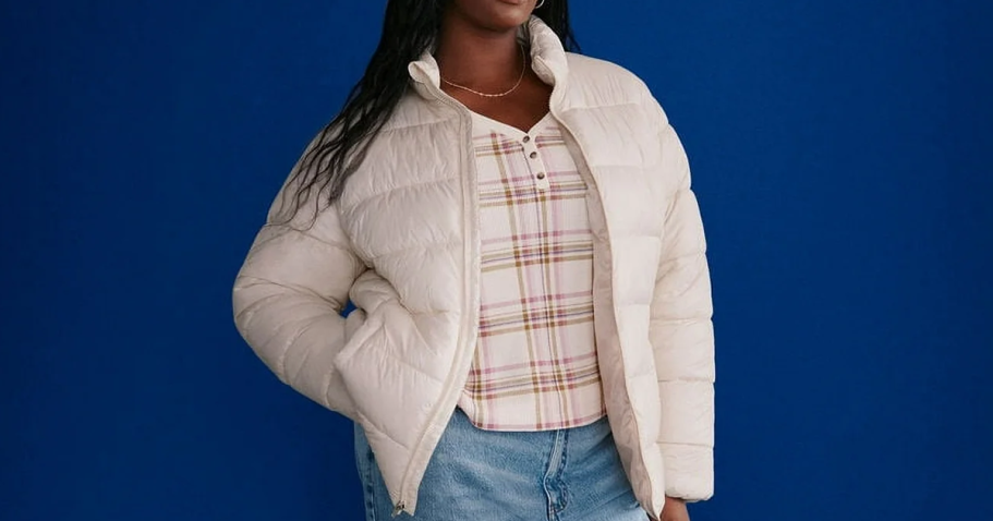 *HOT* Women’s Puffer Jacket Only $10.99 on Walmart.com