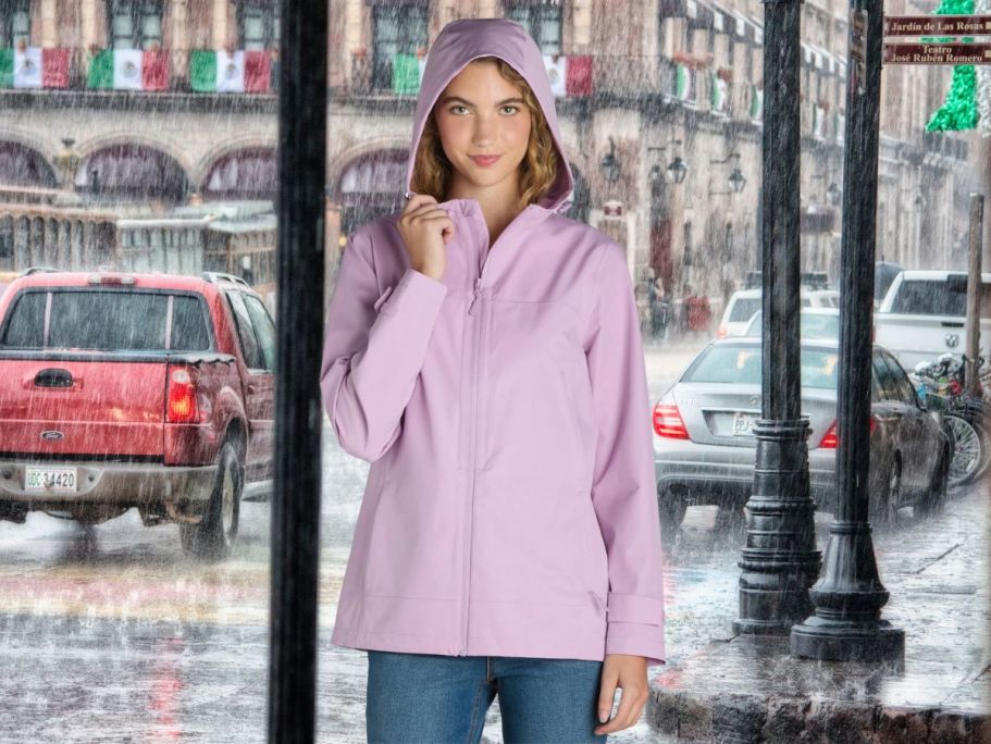 Women’s Rain Jacket Only $14.99 on Walmart.com (Reg. $28)