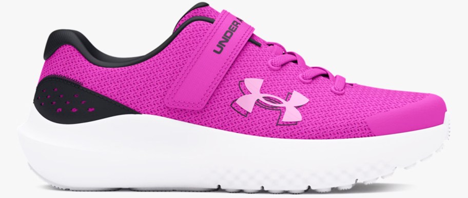 pink under armour running shoe