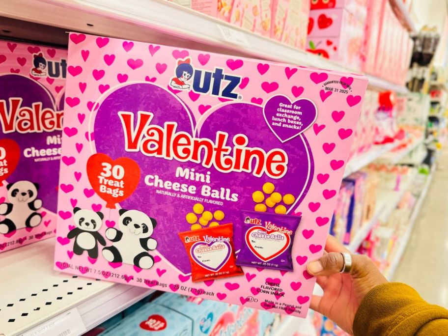 Utz Valentine Mini Cheese Balls