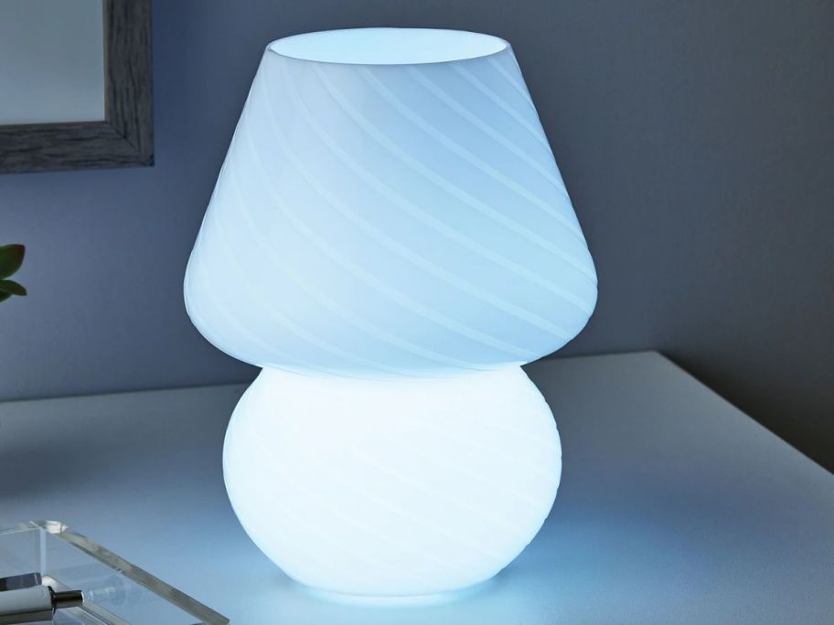 Mainstays Color-Changing LED 8" Mushroom Lamp 