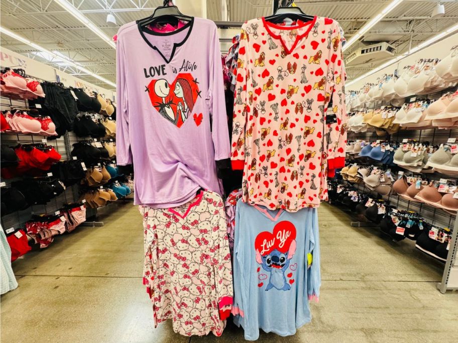 Walmart Women's Character Valentine Sleep Shirt