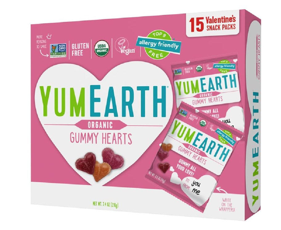 Yum Earth Candy Hearts for Valentine's Day Classroom Exchange