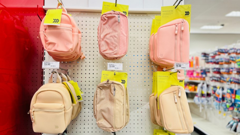 Target’s All In Motion Premium Belt Bags & Backpacks ONLY $15.99 (Reg. $20)