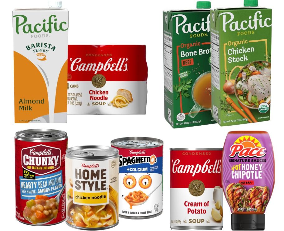 soups, broths, and sauces from the amazon $10 off $30 promo