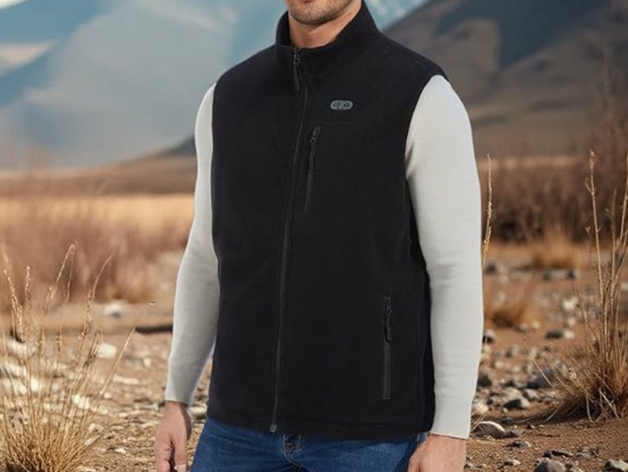 Heated Vest w/ Flashlight Just $29.99 Shipped on Amazon (Regularly $60)