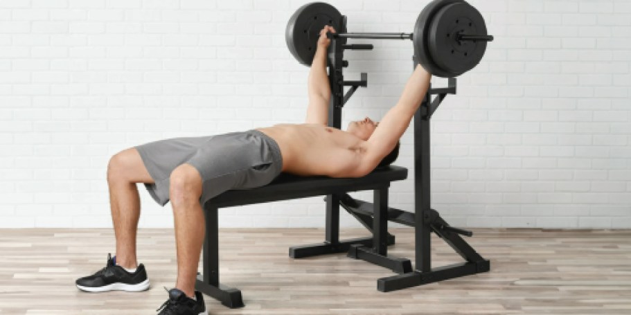 Adjustable Squat Rack Only $39 Shipped on Walmart.com (Reg. $99)