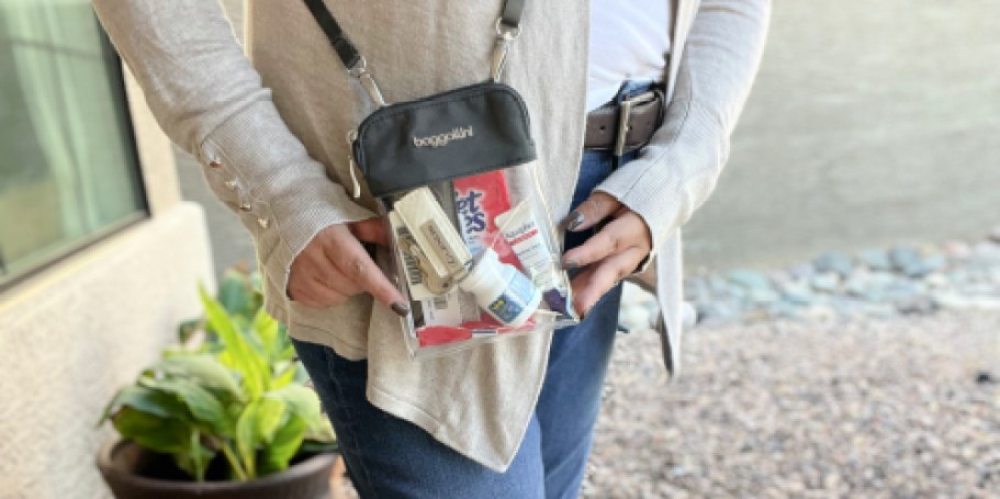 Baggallini Clear Crossbody Bag Just $25 Shipped + More