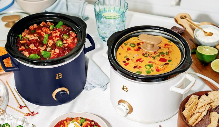 Beautiful by Drew Barrymore Slow Cooker Set & Scrub Mommy 2-Pack Just $19.98 on Walmart.com