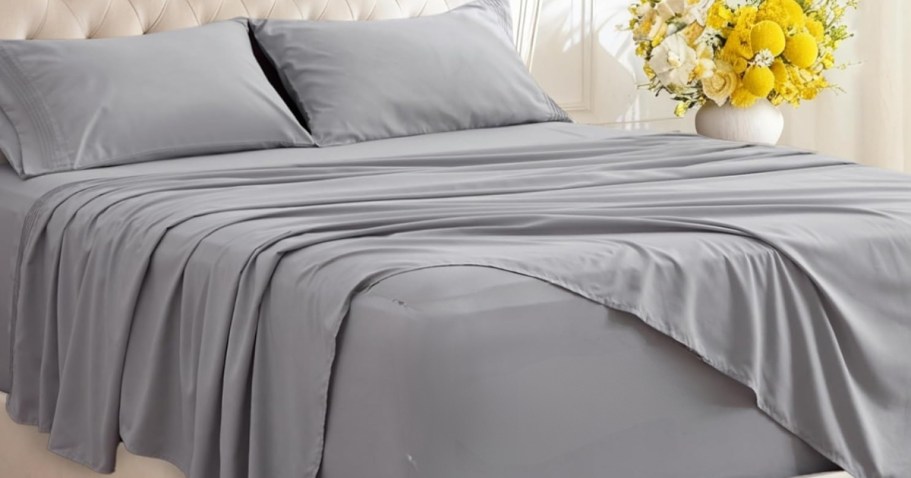 Deep Pocket Queen Sheet Set Just $13.49 on Amazon (Regularly $27)