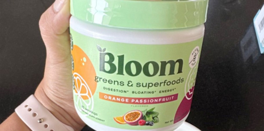 Bloom Nutrition Greens & Superfood Only $23.62 Shipped on Amazon (Reg. $40)