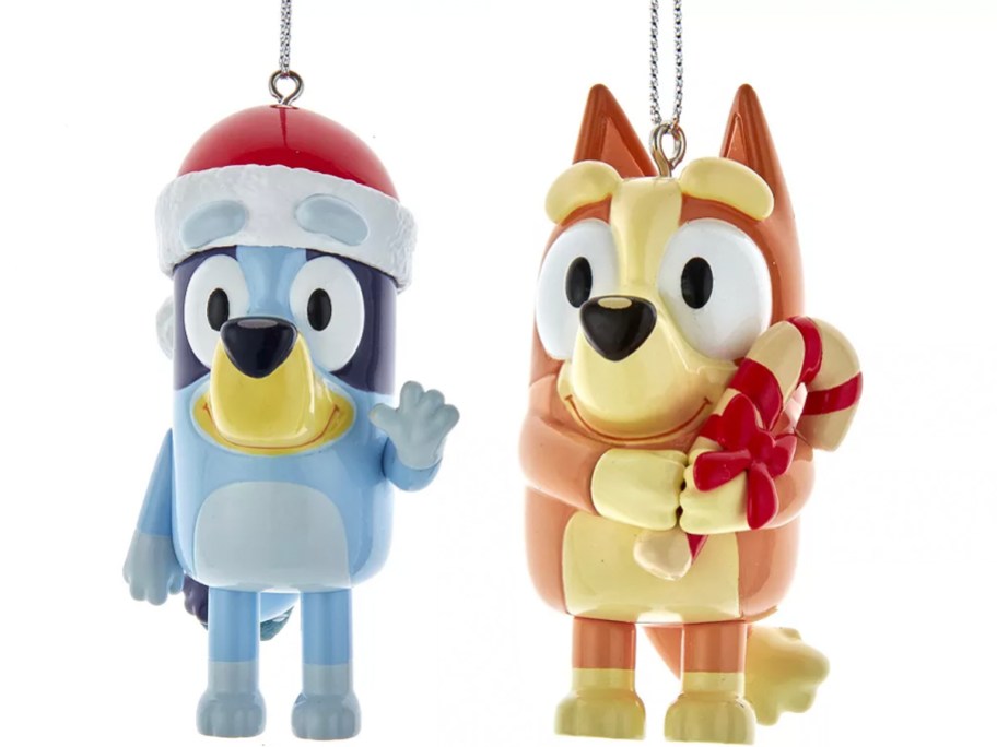 bluey and bingo christmas ornaments