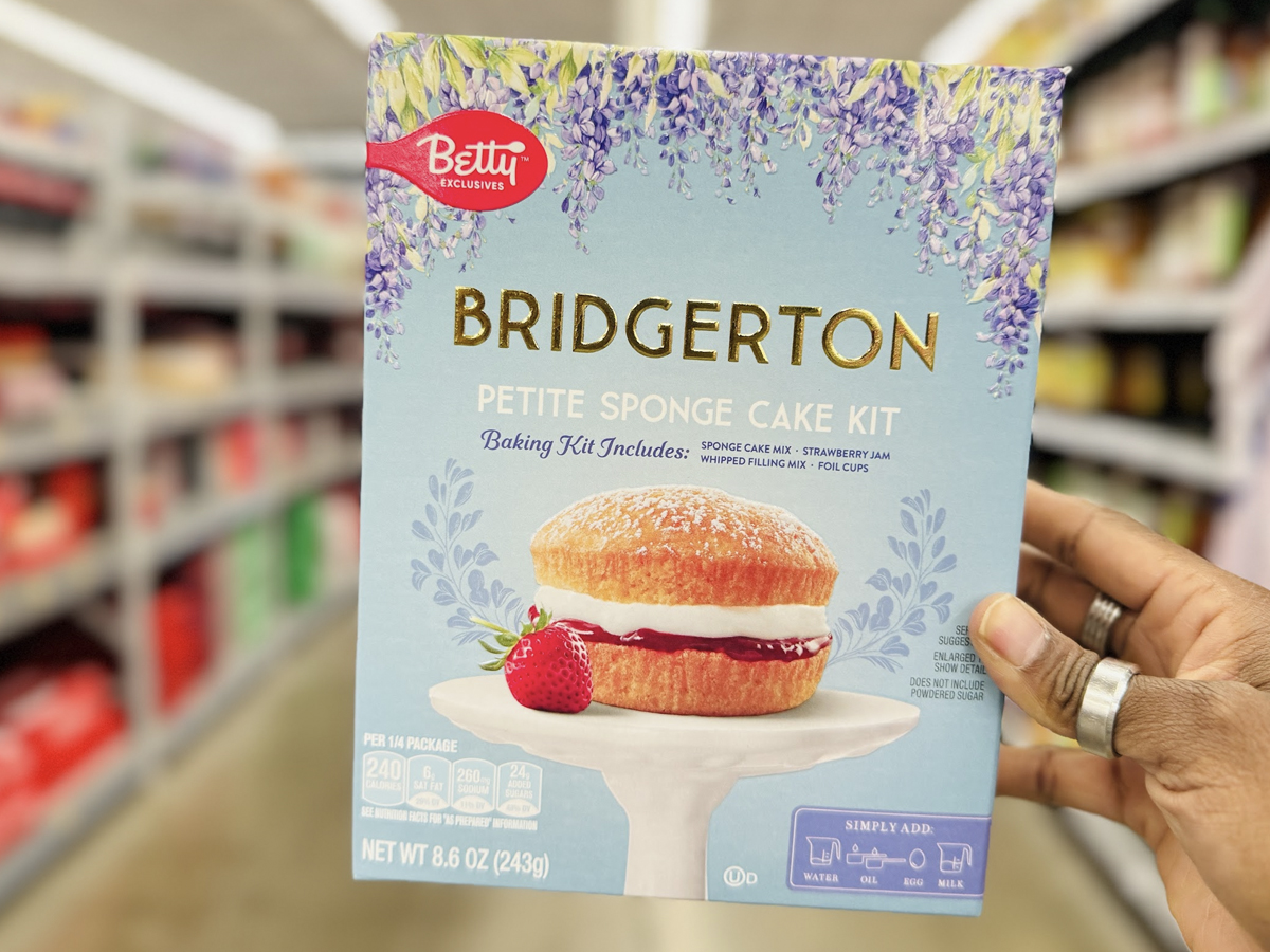 Bridgerton Baking Kits Now at Walmart | Creme Puff, Strawberry Scone & More!